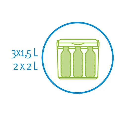 Ізотермічний контейнер Adriatic 12 л сірий з салатовим - фото 4