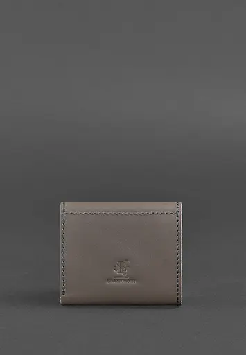 Жіночий шкіряний гаманець 2.1 темно-бежевий - фото 5