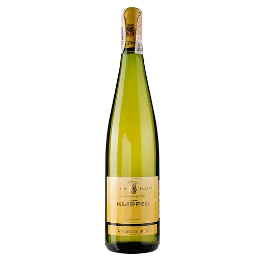 Вино Eugene Klipfel Gewurztraminer, біле, напівсухе, 12,5%, 0,75 л - фото 1