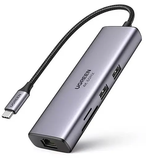 Мультипортовый адаптер хаб Ugreen см512 (ugr-60515) - фото 1