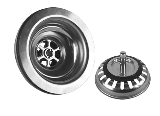 Кухонна мийка гранітна Rea North black metalic ZLE-00126, Чорний - фото 6