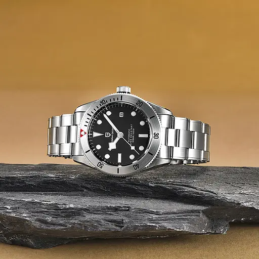 Наручний годинник чоловічий PD-1709 Silver-Black Pagani Design acs0031118 - фото 5