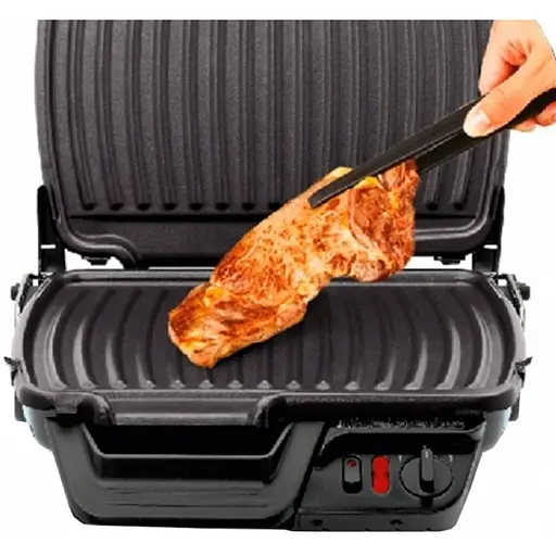 Гриль Tefal прижимний Ultracompact 2000 Вт температурних режимів 3 з`ємні пластини (GC305012) - фото 4
