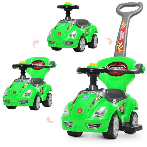 Каталка-толокар Bambi M 4205-5 Зелений - фото 2