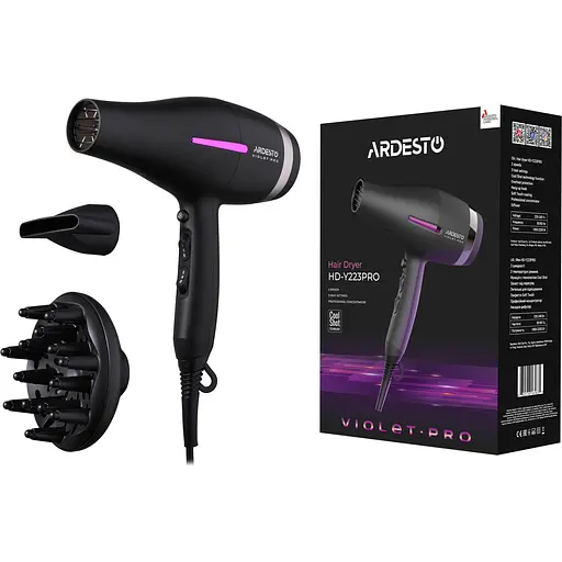 Фен Ardesto HD-Y223PRO [146258] - фото 5