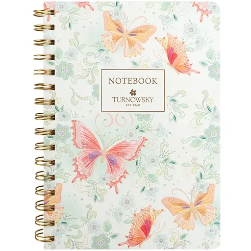 Блокнот на спіралі Axent Turnowsky Nat Melody А5 80 аркушів у клітинку (8473-4-A-TR)