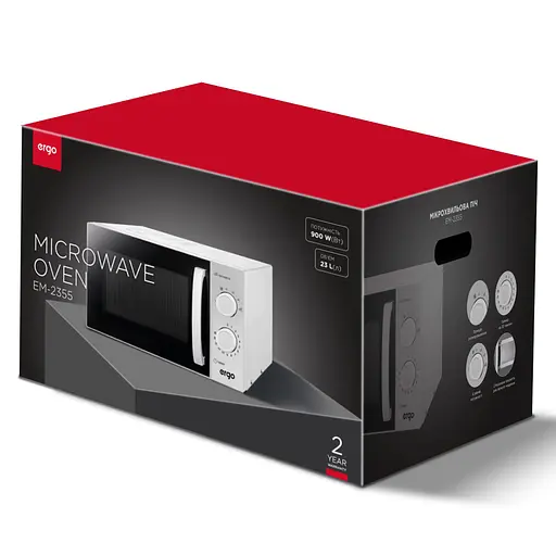 Мікрохвильова піч Ergo EM-2355 - фото 2