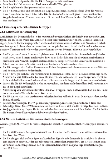 Menschen A1/1. Lehrerhandbuch - фото 11