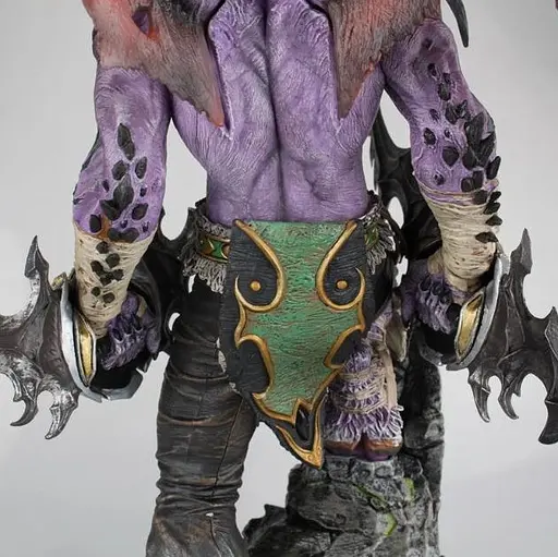 Фигурка Leco WOW World of Warcraft Охотник на демонов Иллидан Carnival Limited Edition 55 см WOW IS 100 - фото 4