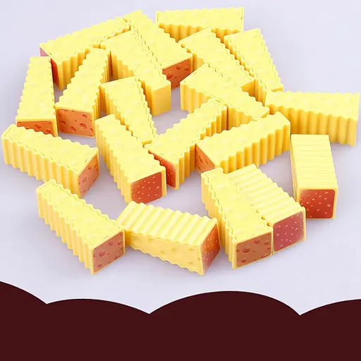Настольная интерактивная игра Ummi 707-B19 Mouse Stacking Cakes Game Yellow - фото 3