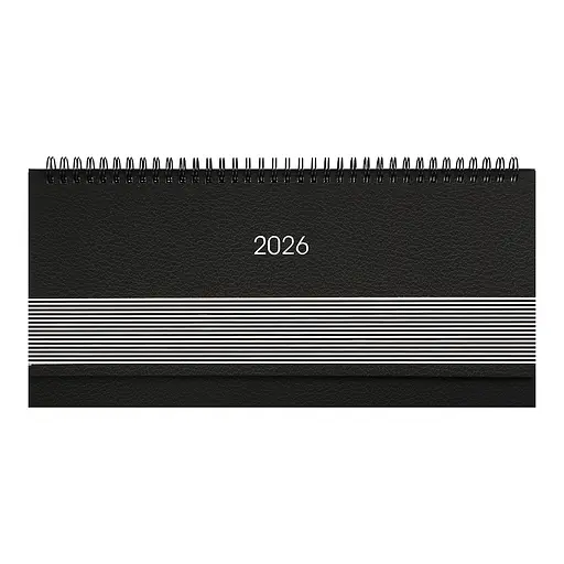 Планінг датований Buromax Parallel 2026 чорний (BM.2493-01)