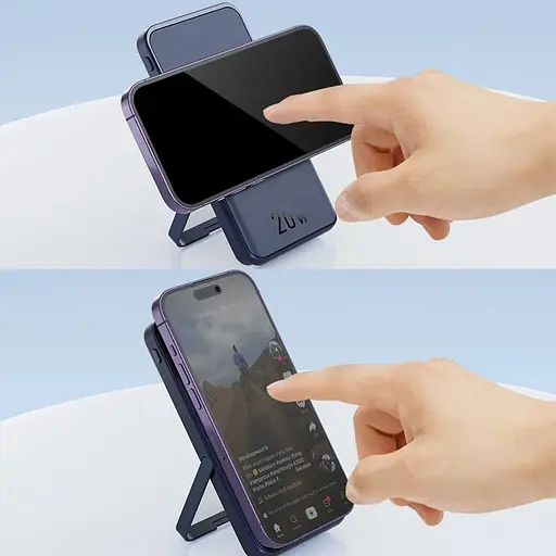 Портативное ЗУ Power Bank JJT-MP01 2in1 20W с БЗУ+iWatch 10000 mAh - фото 8