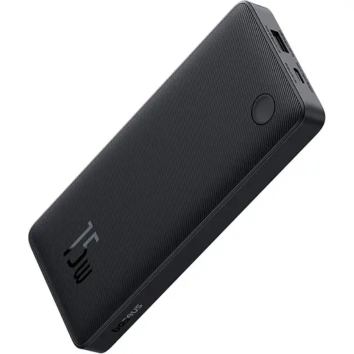 Зовнішній акумулятор Baseus Airpow Lite 10000mAh 15W Black (P10067500123-00) [102134]