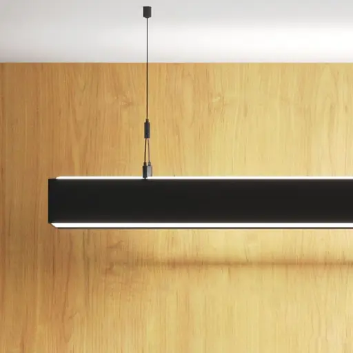 Двухсторонний линейный LED светильник X-LED 2-LSN-105db управляемый 105 Вт черный - фото 4