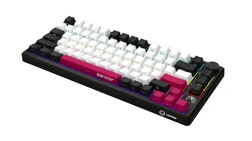 Клавиатура Lorgar KBP7075W Wireless Pro 75% Exploded Black Red EN/UA (LRG-KBP7075W-BK-US) - фото 4