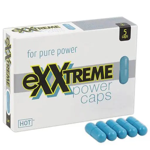 Капсули для підвищення потенції у чоловіків Hot Exxtreme Power Caps 5 шт.