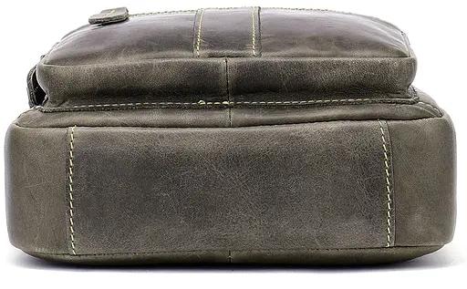 Сумка чоловіча вертикальна шкіряна Vintage 27х21х6 см sum0028947 - фото 5