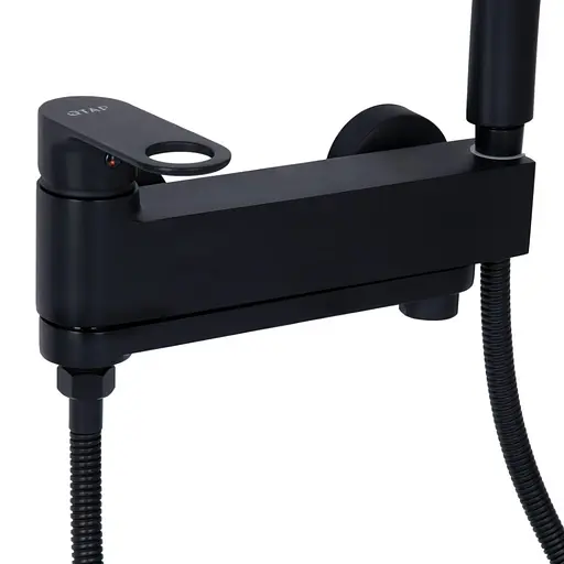 Змішувач для ванни Qtap Jay QTJAY260BLM45548 Black Matt - фото 4