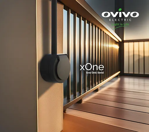 Розетка Ovivo Electric xOne с заземлением и крышкой антрацит - фото 8