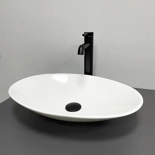 Умивальник VBI Tufara white накладний VBI-012616, Білий - фото 1