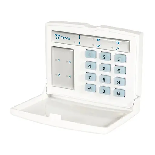Клавиатура Tiras K-LED4 на 4 индикатора зон. (21-00022) - фото 5