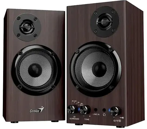 Акустическая система Genius 2.0 SP-HF520BT Dark Brown (31730054401) - фото 1