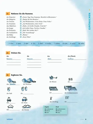 Delfin Lehrbuch Teil 1 mit integrierten Audio-CDs Lektionen 1–10 - фото 2