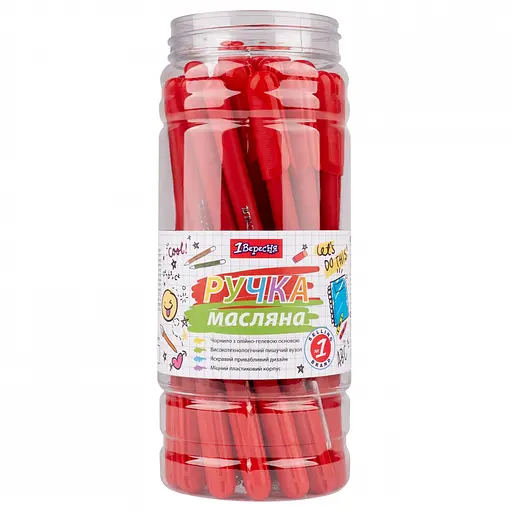 Ручка Amazik, красная, 30 шт., 412099