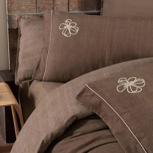 Постільна білизна Ederlezi Mocha Фланель Sarev pbe0051744 - фото 2