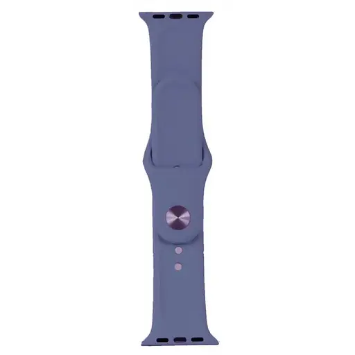 Ремінець Apple Watch Silicone 38/40/41 мм Lavender Сірий L (28) (46) - фото 1