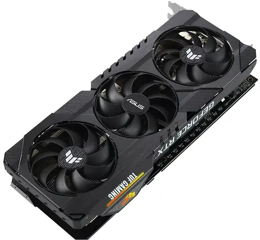 Відеокарта ASUS RTX 3060 12Gb TUF Gaming OC LHR (TUF-RTX3060-O12G-V2-GAMING) (GDDR6, 192 bit, PCI-E v4.0) Б/в - фото 2