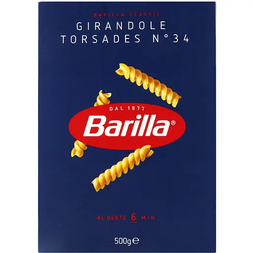 Макаронные изделия Barilla Girandole Torsades №34 500 г - фото 3