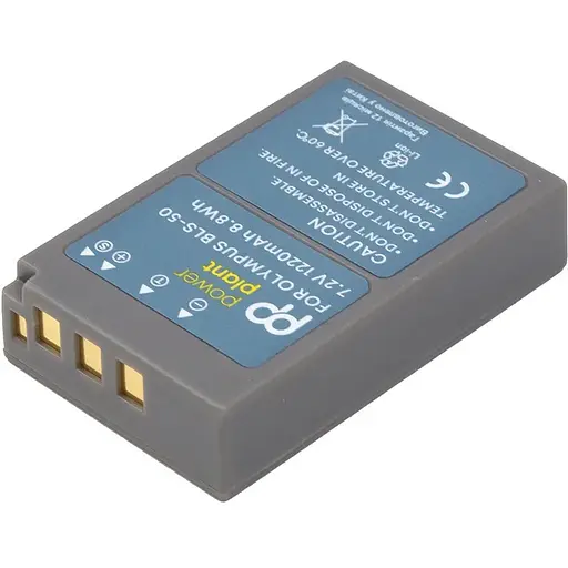 Акумулятор PowerPlant Olympus BLS-50 1100mAh