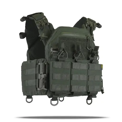 Плитоноска Kiborg GU gen.2 + 3 подсумка Khaki (1000-k55003) - фото 3