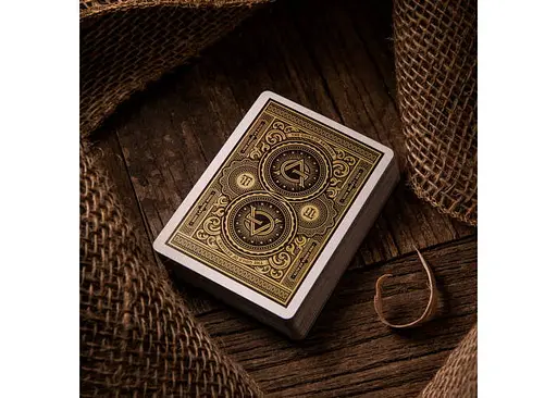 Карти гральні United States Playing Card Company Theory11 Artisan Black edition (PC_T11ARTSb) - фото 3