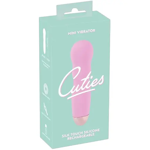 Міні вібратор Cuties Orion 12.4 см рожевий