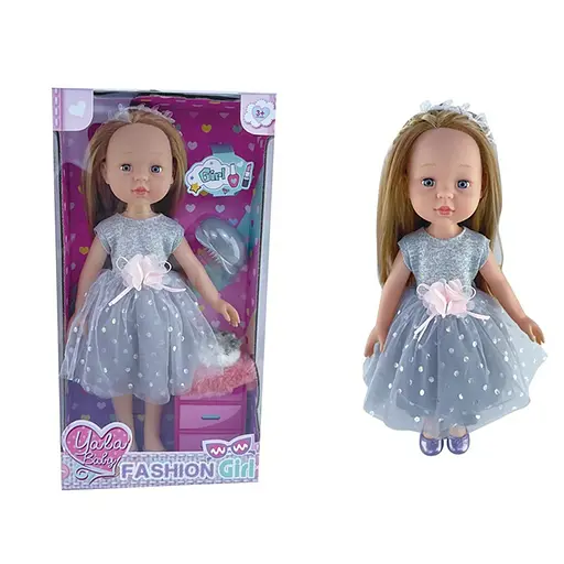 Кукла, RT230C-B/C/E, 40 см, с животным и аксессуарами (в ассортименте)