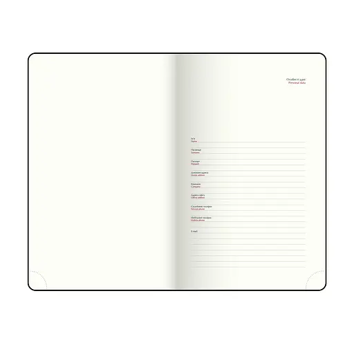 Щоденник датований Buromax Touch me 2026 A6 синій (BM.2525-02) - фото 8