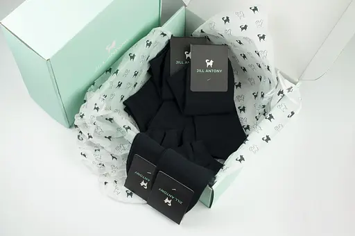 Набір шкарпеток у коробці однотонні чоловічі безшовні якісні ORGANIC cotton 15, 39-41, Чорний - фото 1