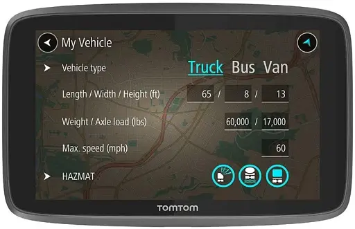 GPS-навігатор TomTom GO Professional 620 EU для вантажних автомобілів TIR - фото 3
