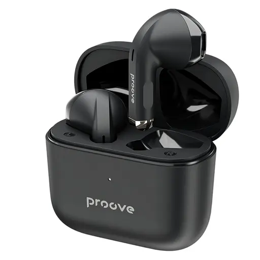 Бездротові навушники Earphones Proove Mainstream, IPX4, ENC, BT5.3, 40mAh, 400mAh, 4h, TWS black UA UCRF - фото 4