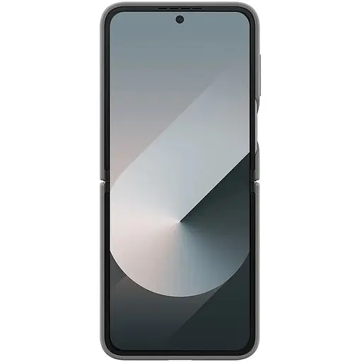 Оригінальний силіконовий чохол із кільцем Samsung Silicone Case для Galaxy Z Flip6 Gray EF-PF741TJEGUA - фото 8