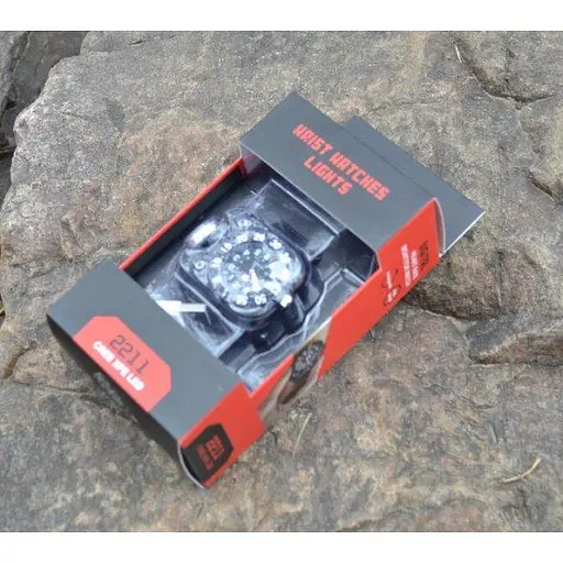 Мужские тактические часы Besta FlashLight с компасом и фонариком - фото 10