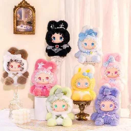 Колекційна м'яка іграшка з кільцем "Зайчики" POP TOP Lucky Emma MJ-000090 серії "Lovely Emma" - фото 10