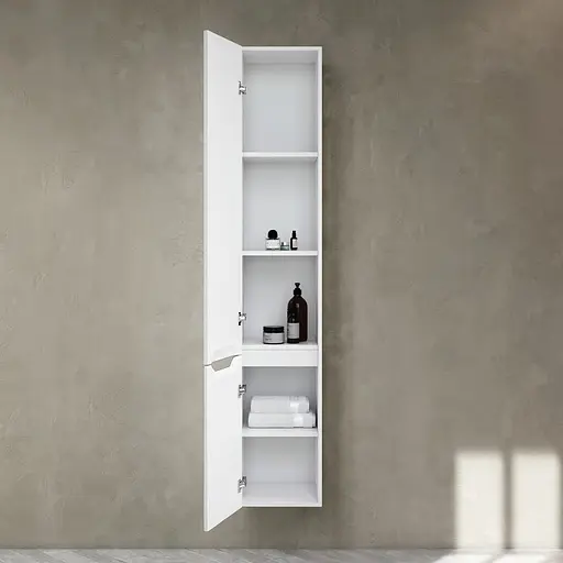 Пенал Am.Pm Gem S підвісний 30 см лівий білий M91CHL0306WG38, Білий - фото 3