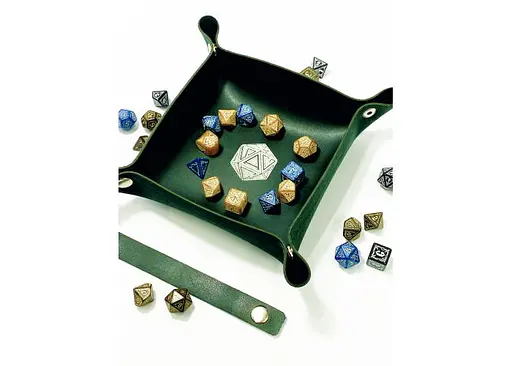 Настільна гра Планета Ігор Лоток для кубиків D20 (зелений) (Dice tray D20 green) (pi-dt015) - фото 5