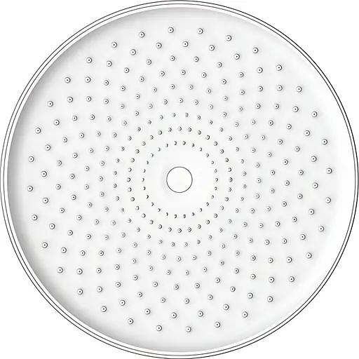 Верхній душ Koer KP-0413-01-OH 250 мм KR5417, Хром - фото 3