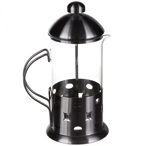 Заварник френч пресс для чая кофе А - Плюс 1025 1000мл френч чайник заварник стеклянный с прессом - фото 3