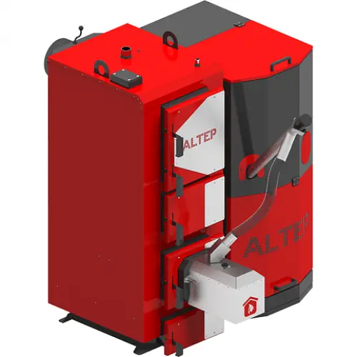 Твердотопливный котел Altep Duo UNI Pellet Plus - 15 кВт (горелка и вентилятор) - фото 5