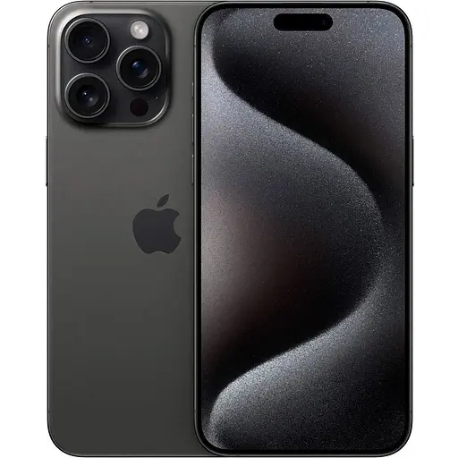 Смартфон Apple iPhone 15 Pro 1TB eSIM Black Titanium (MTU13) [93925]